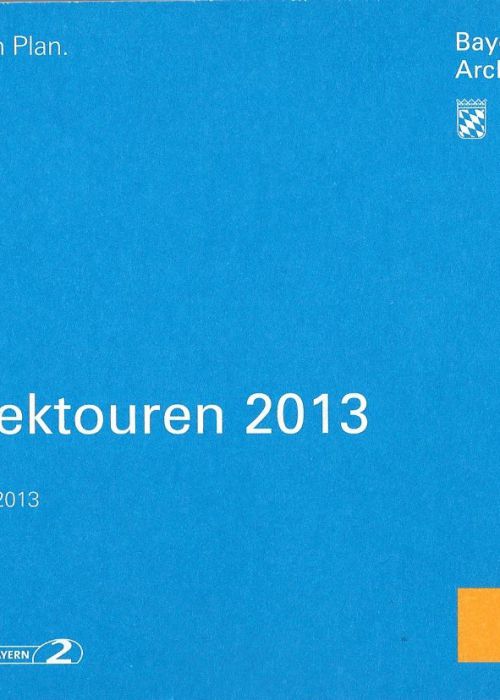 ARCHITEKTOUREN 2013